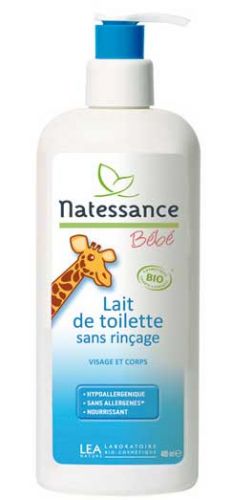 Natessance - Lait De Toilette Visage Et Corps Bébé 400ml - Boutique Bio