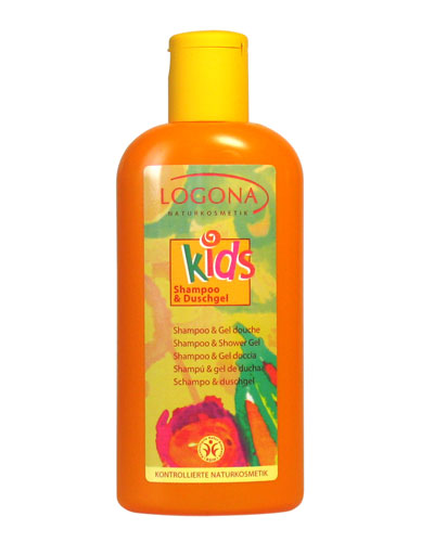 Logona - Kids Shampooing Gel Douche pour les Enfants- Flacon 200 ml - Boutique  bio