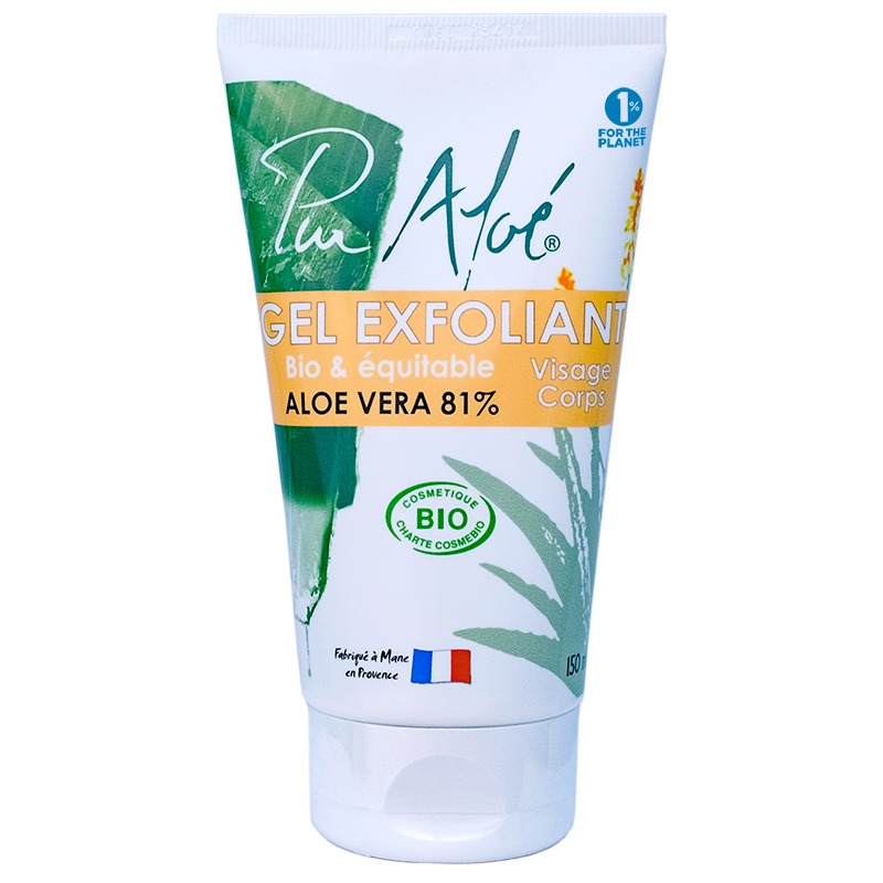 Pur Aloé Gel Exfoliant Visage et corps à l Aloé Vera 150 ml