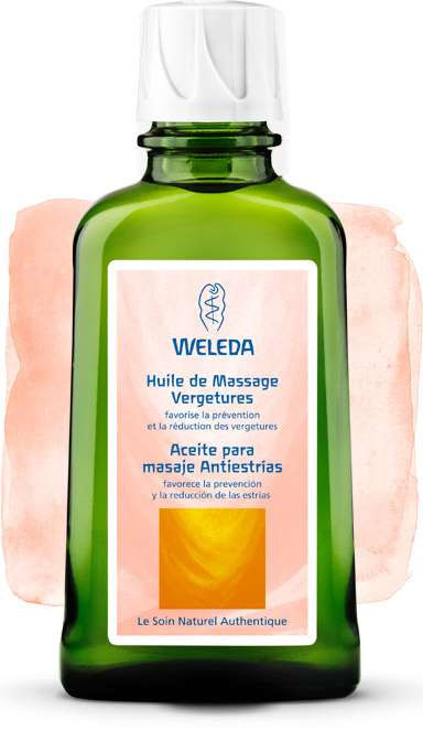 Weleda Huile de Massage Prevention Réduction des Vergeture 100ml